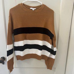 Striped Knit Sweater